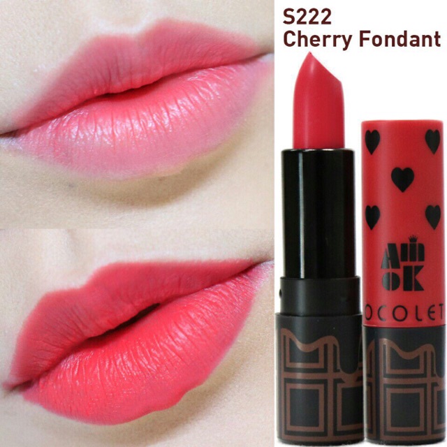 Son Lì Dưỡng Ẩm AMOK Lovefit Chocolate Lipstick - 4g