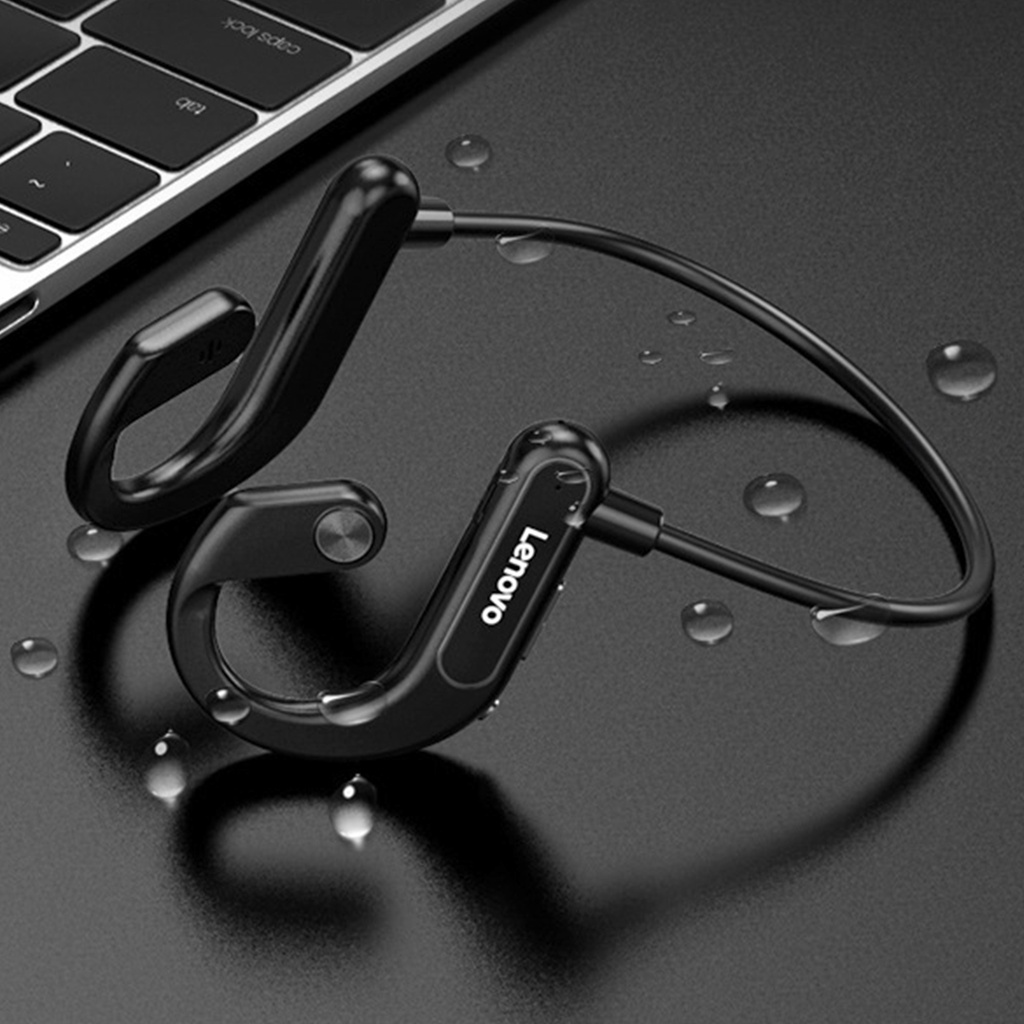 Tai Nghe Không Dây Thể Thao LENOVO X3 Tương Thích Với Bluetooth Đeo Tai Truyền Qua Xương Chống Nước IPX5 Chất Liệu ABS