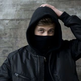 Combo áo khoác, áo thun, khăn bịt mặt Alan Walker