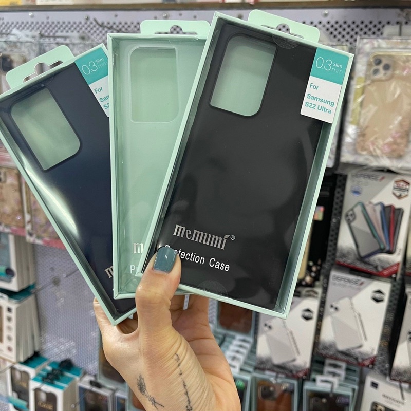 Ốp lưng Memumi Samsung S23,S23 PLUS,S23 ULTRA,S22 Ultra, S22, S22 Plus siêu mỏng 0,3mm chống Vân tay chính hãng