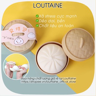 Bánh bao đồ chơi giảm stress chất liệu TPR an toàn, bánh bao đồ chơi xả stress giải tỏa căng thẳng cực mạnh