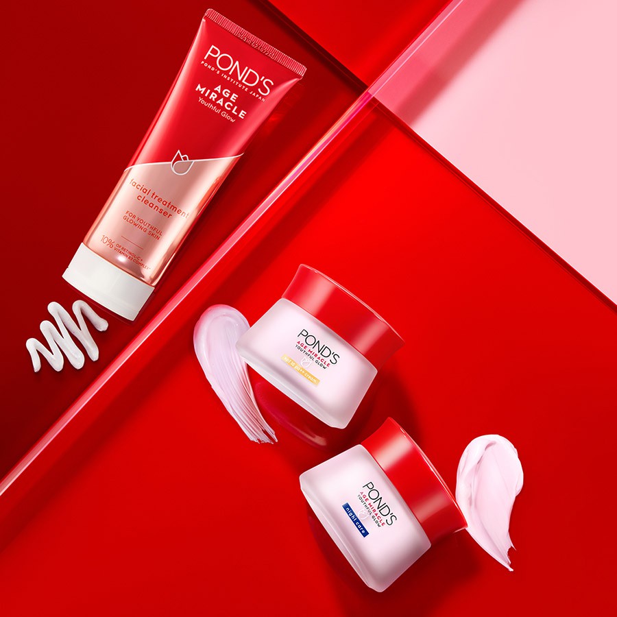 Combo 3 Sản Phẩm Chăm Sóc Da Chống Lão Hóa POND'S AGE MIRACLE