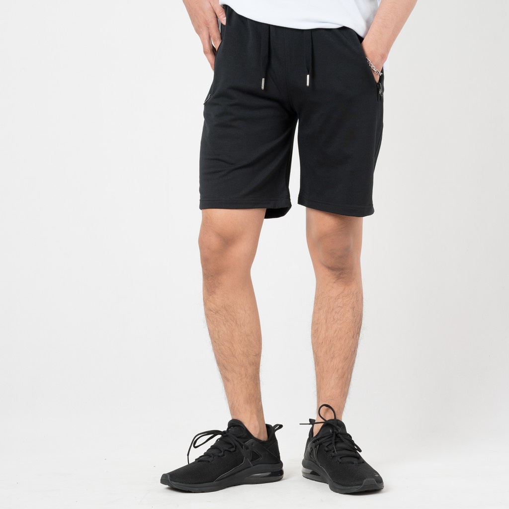 Quần Short Thun Nỉ Dây Kéo Túi QST0004