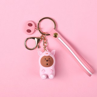 Móc khóa gấu WE BARE BEARS