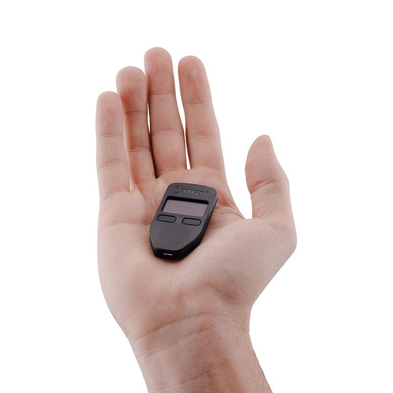 Ví lạnh Trezor chính hãng đại lí uỷ quyền Trezor full tem box