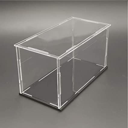 Hộp trưng bày mica trong cao 20cm đáy các cỡ đựng mô hình, đồ chơi, đồ lưu niệm lắp ghép