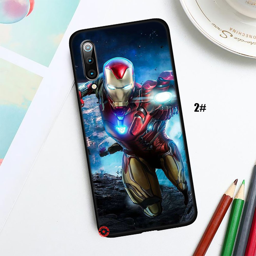 Ốp Điện Thoại Silicon Mềm Hình Eg39 Iron Man Cho Xiaomi Mi A3 A2 A1 5x 6x Redmi K30 K20 Pro Lite