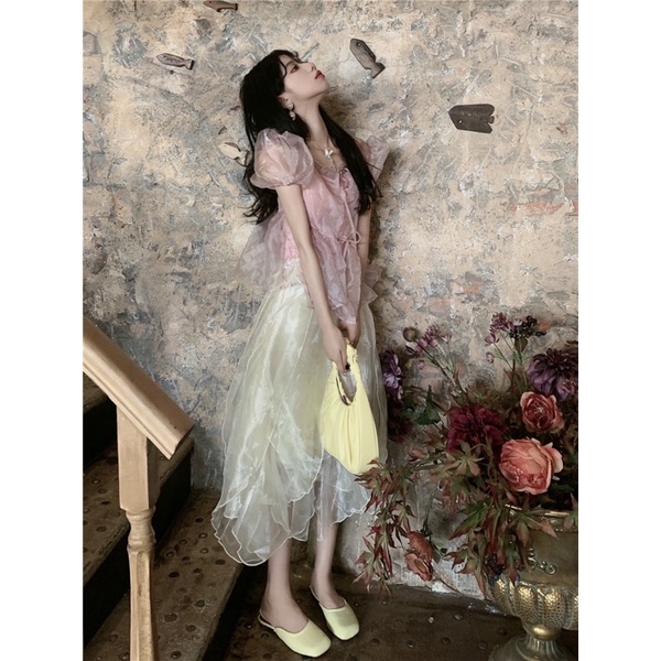 SẴN | Chân váy voan công chúa