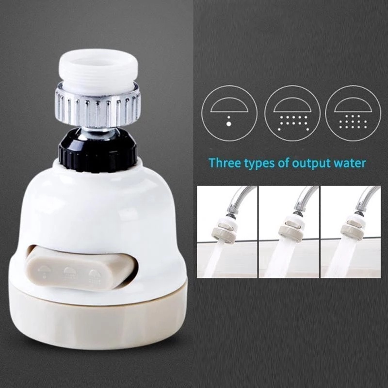 Đầu Vòi Sen Tiết Kiệm Nước Xoay 360 Độ