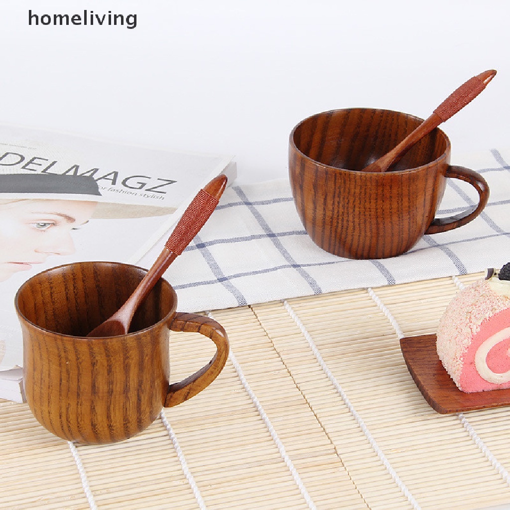 Cốc Uống Trà / Cà Phê Bằng Gỗ Cách Nhiệt