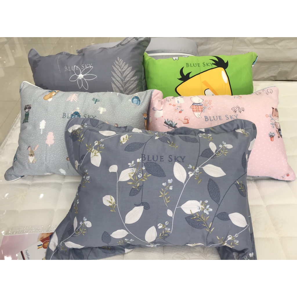 Vỏ gối cotton trẻ em size 35x50cm