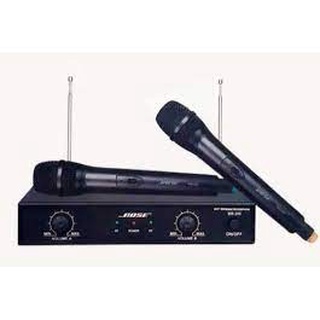 Mic karaoke không dây - Cặp 2 mic không dây W-208