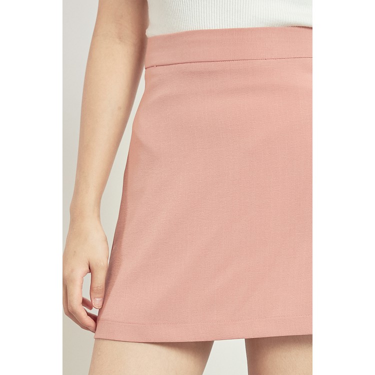 Chân váy ngắn nữ 92WEAR dáng chữ A hàn quốc tenis trơn vintage ulzzang cạp cao xòe đẹp cao cấp JAW0412 | BigBuy360 - bigbuy360.vn