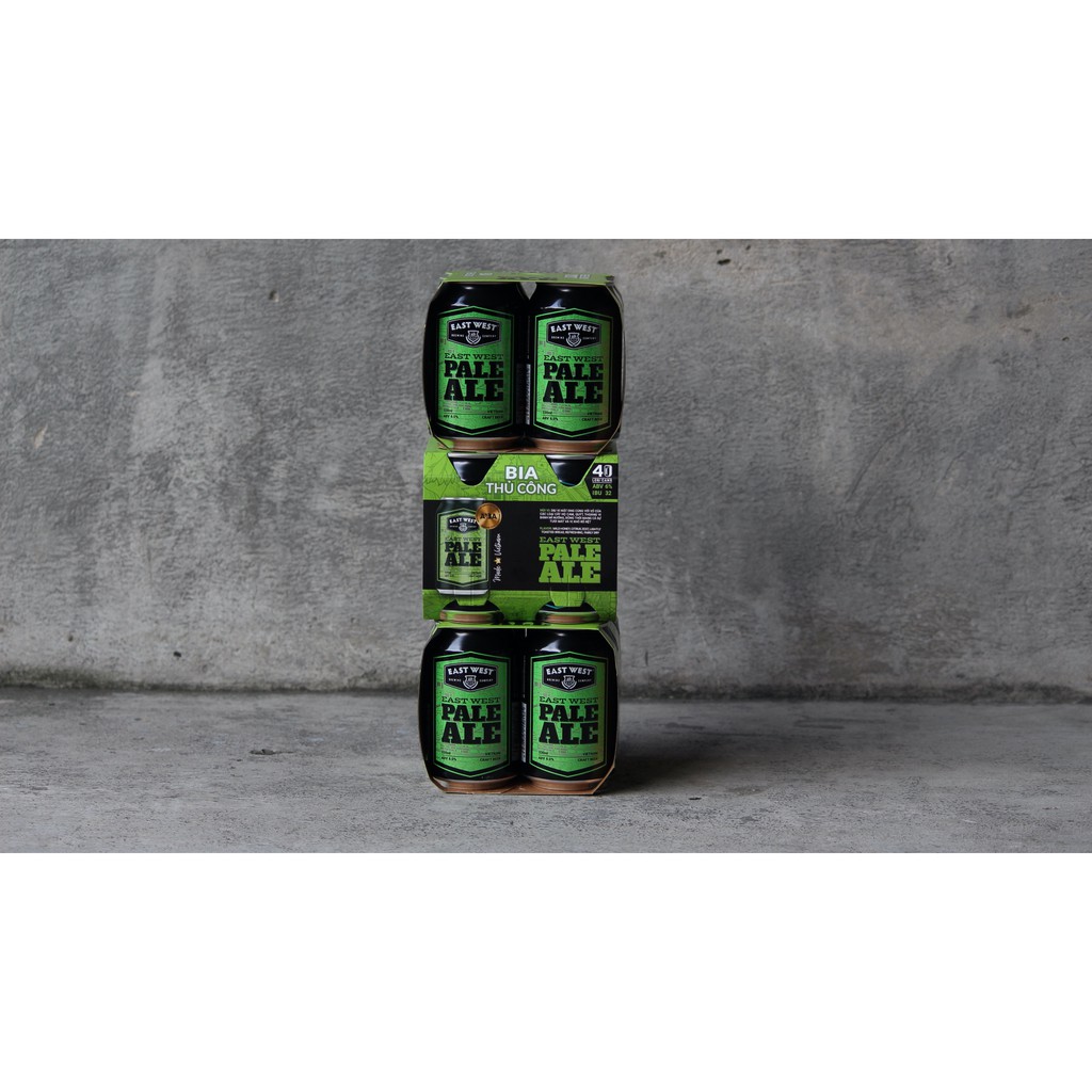 Lốc 4 lon bia East West Pale Ale