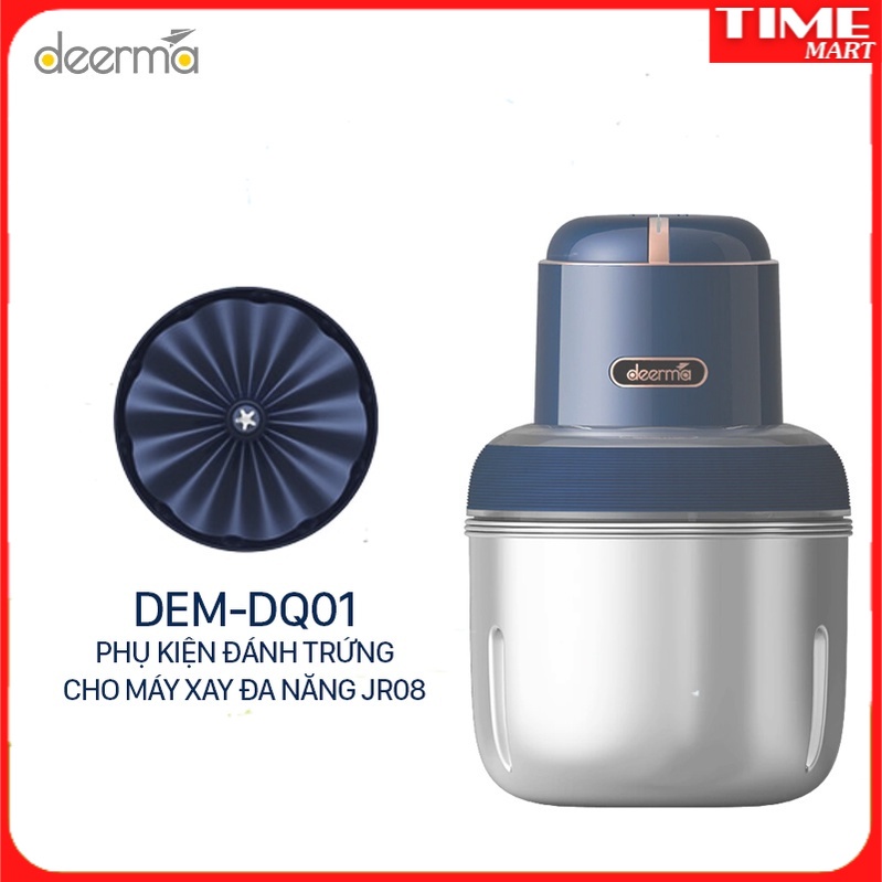 [Chính hãng] Phụ kiện đánh trứng cho máy xay đa năng không dây Deerma JR08 - DQ01 [TIME_MART siêu thị tiện ích gia đình]