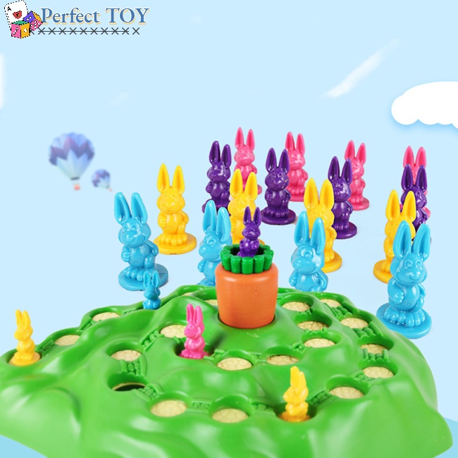 Bộ Đồ Chơi Board Game Hình Thỏ Cho Trẻ Em