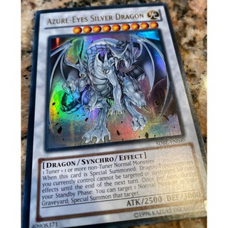 Bài Yugioh - Azure Eyes Silver Dragon (Ultra Rare)