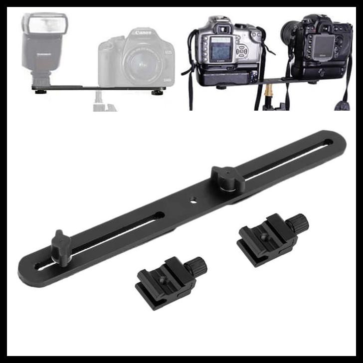 Giá Đỡ Đèn Flash Hai Đầu Thông Dụng Cho Chân Máy Ảnh | BigBuy360 - bigbuy360.vn