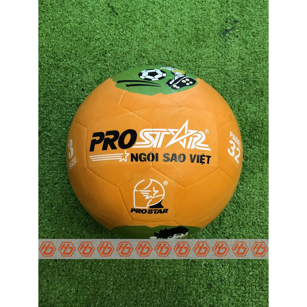 QUẢ BÓNG ĐÁ CAO SU TRẺ EM CAO CẤP PRO STAR SỐ 3