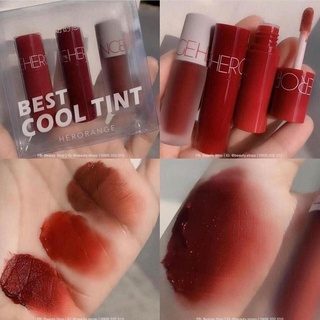 Set 3 thỏi son Herorange Warm &Cool