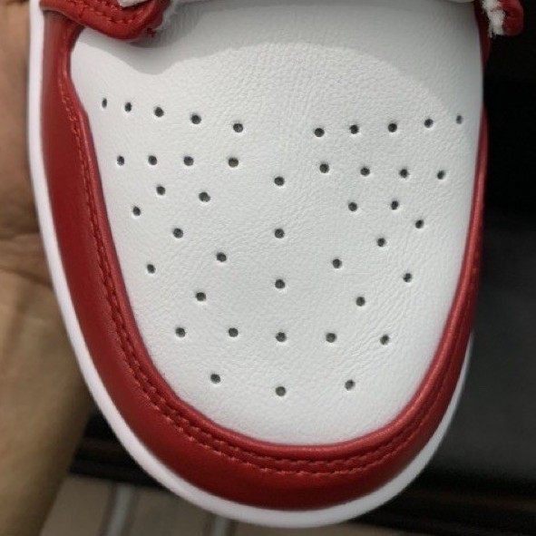 [Hot Trend - giảm giá] Giày Thể Thảo Sneakers JD Low 1,Giày Jordan đỏ trắng cổ thấp