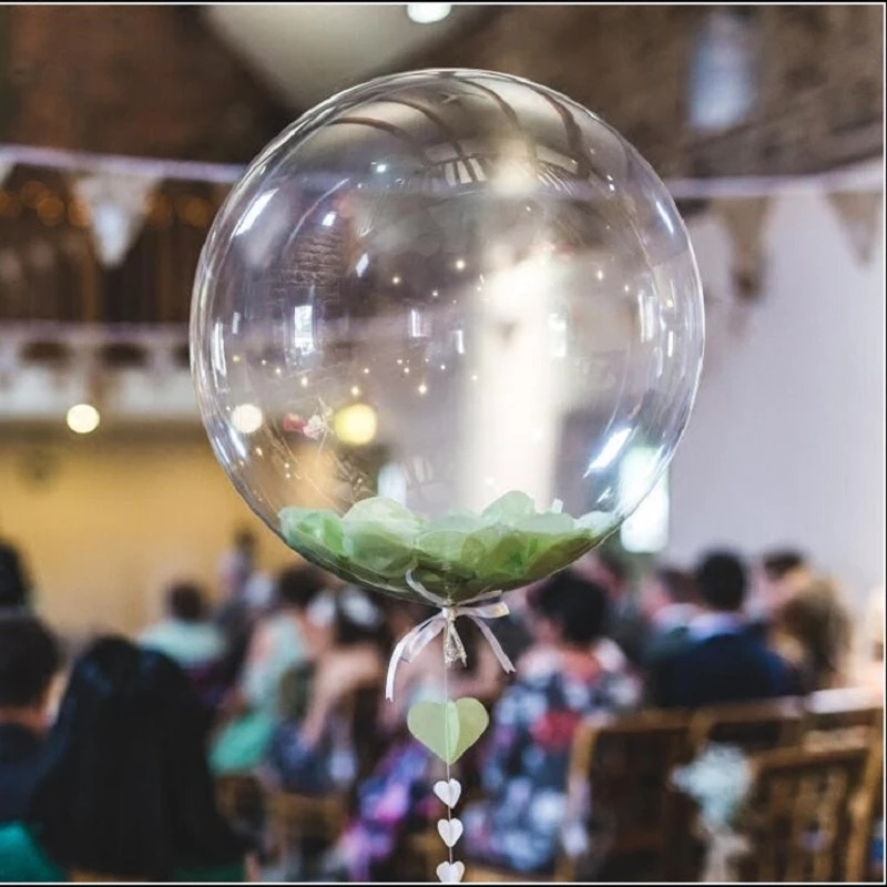 BOBO Bong Bóng Trong Suốt 12 / 20 / 24 / 36 Inch Trang Trí Tiệc