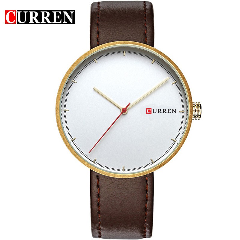 CURREN Men's casual leather watch 8223