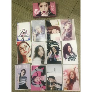 lomo card black pink