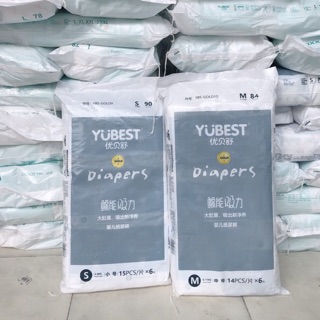 (Sỉ SLL) Bỉm Yubest GOLD nội địa trung bản cao cấp nhất dán/ quần đủ size S90/ M84/L78/XL72/XXL66