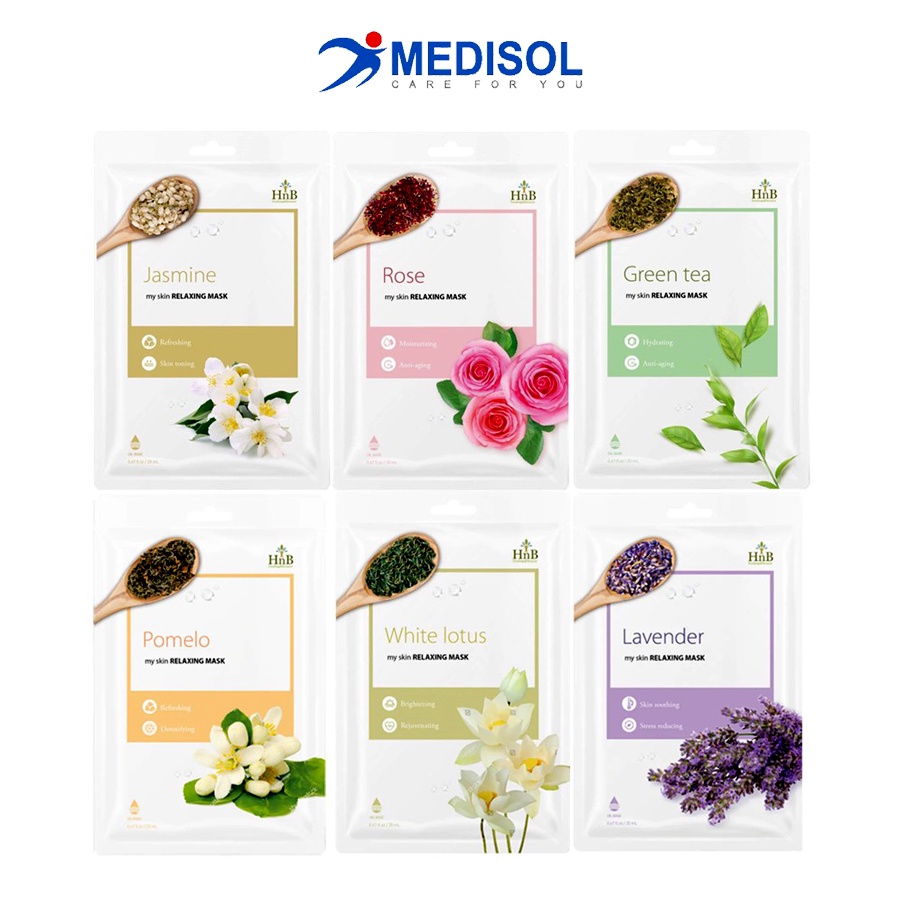 Mặt Nạ Chiết Xuất Từ Hoa Nhài HNB