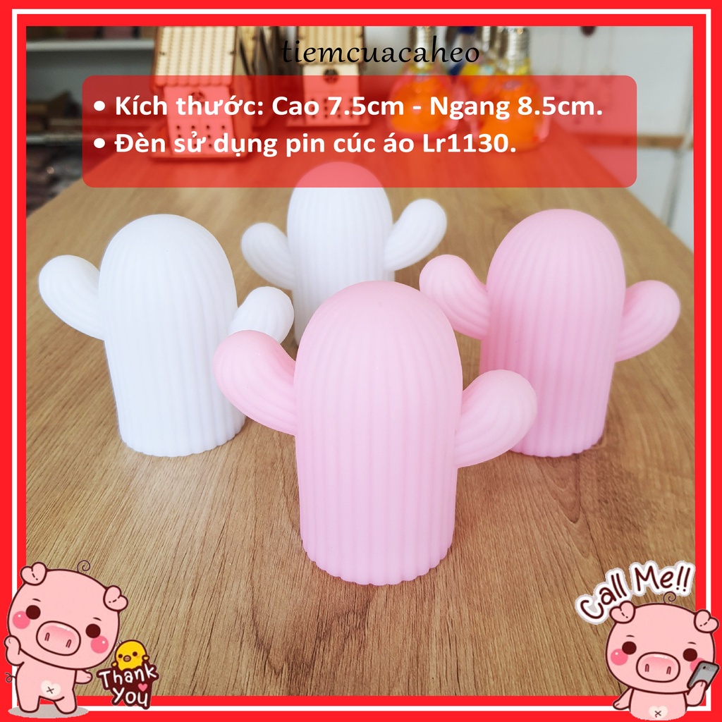 Đèn Ngủ Hình Cây Xương Rồng, Cá Voi, Ngôi Sao Để Bàn Trang Trí Phòng Cute Hot tiktok tiemcuacaheo