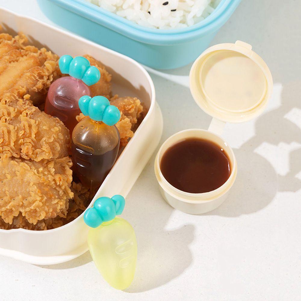 BSUNS Lọ Đựng Gia Vị Dạng Bóp Mini Hình Củ Cải Hoạt Hình Cho Trẻ Em