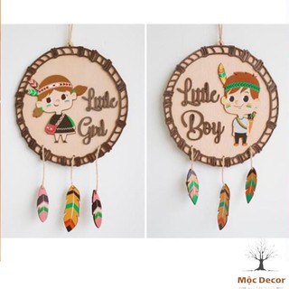 Bảng Gỗ Treo Phòng DREAM CATCHER Trang Trí Cho Căn Phòng Của Bé Từ MỘC DECOR Tranh Handmade