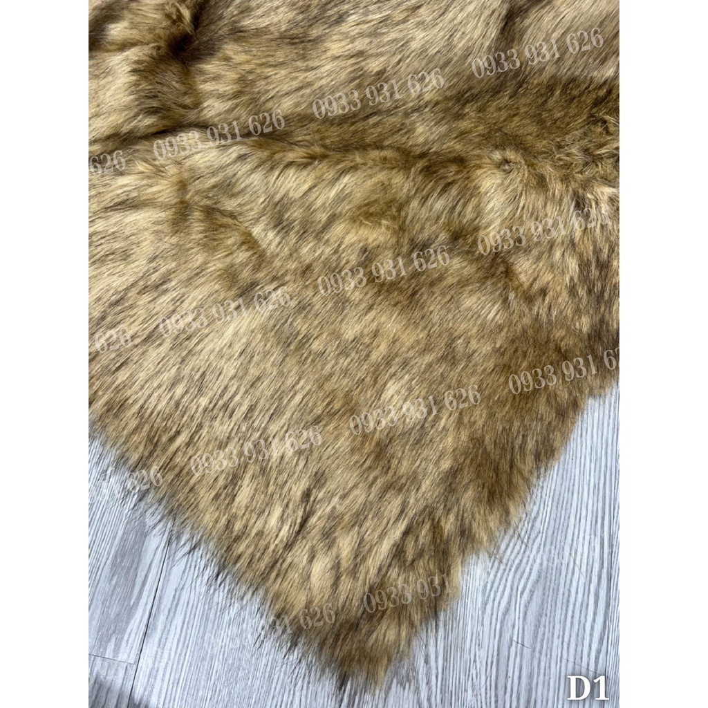 Sale Set 3 Thảm Lông Mini Màu Ngẫu Nhiên - Kích Thước Ngẫu Nhiên - Chụp Ảnh Phụ Kiện Nail