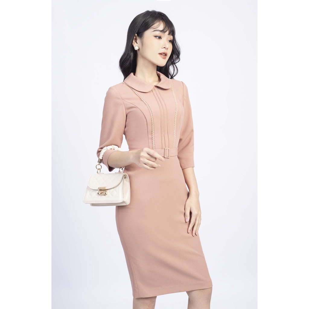 Đầm ôm, tay lỡ, kẹp ren MMOutfit M-DA070721292