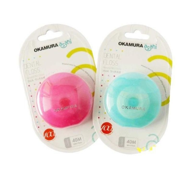 Okamura - Cuộn chỉ nha khoa chất lượng Nhật Bản (Cuộn 40m/45m)