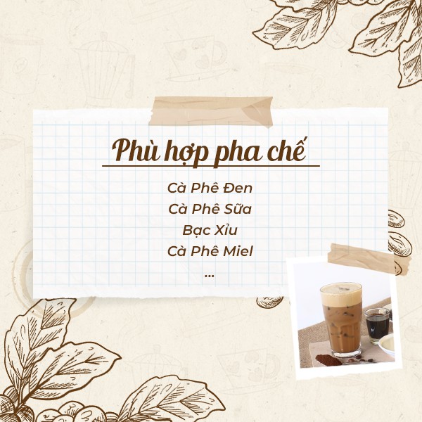 Cà phê rang xay Drip Coffee ( 500g) pha phin, pha máy 100% Robusta Konnai Coffee | BigBuy360 - bigbuy360.vn