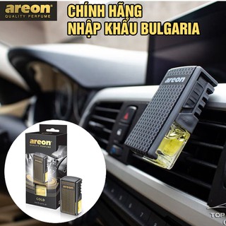 Nước hoa ô tô cao cấp chính hãng Areon kẹp cửa gió điều hòa