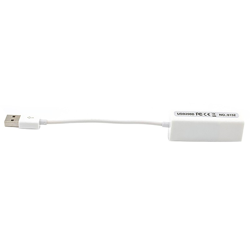 USB to Ethernet Adapter,USB 2.0 to RJ45 Network Card Lan Adapter 10/100Mbps for Tablet / PC / Laptop