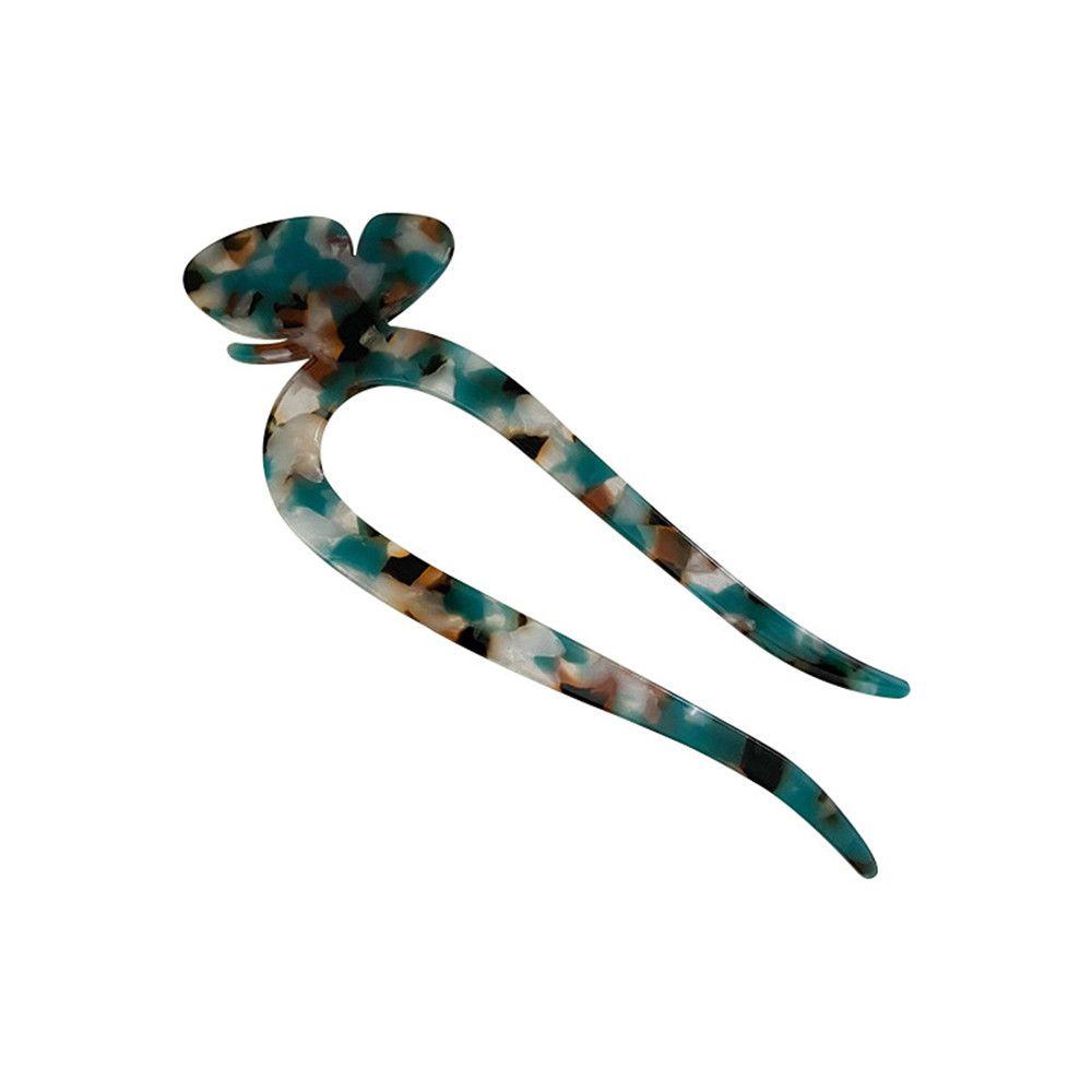 JUNE Trâm Cài Tóc Hình Bướm Phong Cách Pháp Cổ Điển Cho Nữ