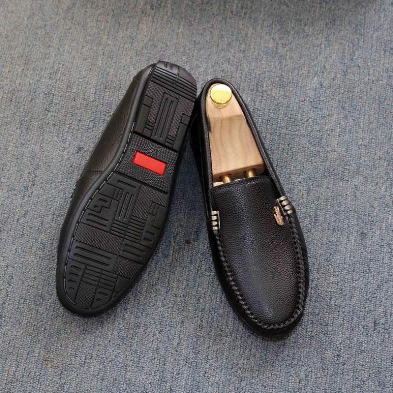 Giày lười nam da mềm khóa cá sấu 2 màu ĐEN và NÂU X86fashion-XL008 [HÀNG CAO CẤP] | BigBuy360 - bigbuy360.vn