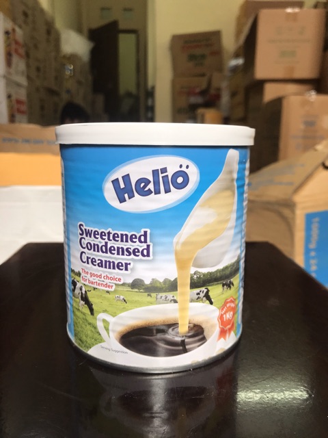 Sữa đặc có đường nắp giật - Kem sữa đặc Helio 380g