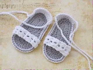 Giày len handmade ( sandal )
