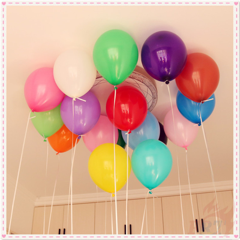 Bong bóng cao su dày 10inch ánh ngọc trai trang trí tiệc sinh nhật/tiệc cưới