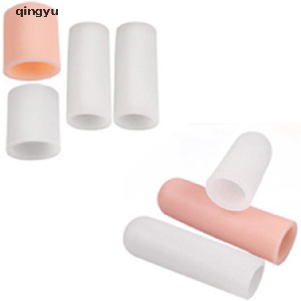 Bộ 5 Ống silicone gel Bảo Vệ Ngón Chân Giảm Đau