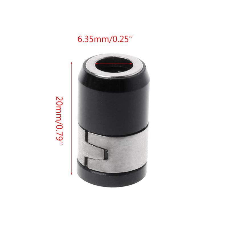 Vòng từ tính gắn tua vít bằng kim loại 1/4&quot; 6.35mm