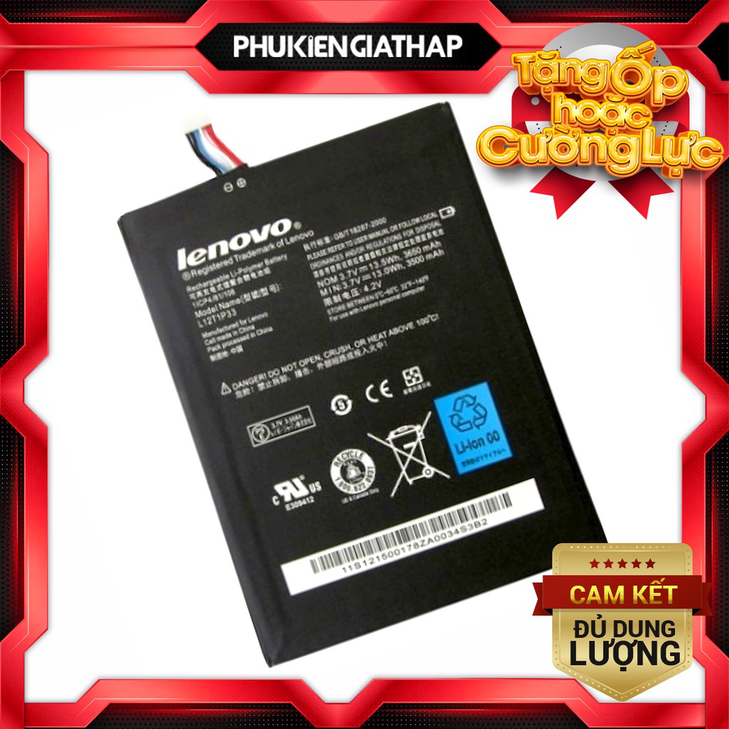 Pin Lenovo A5000, A3300, A3000 (L12T1P33) - 3650mAh