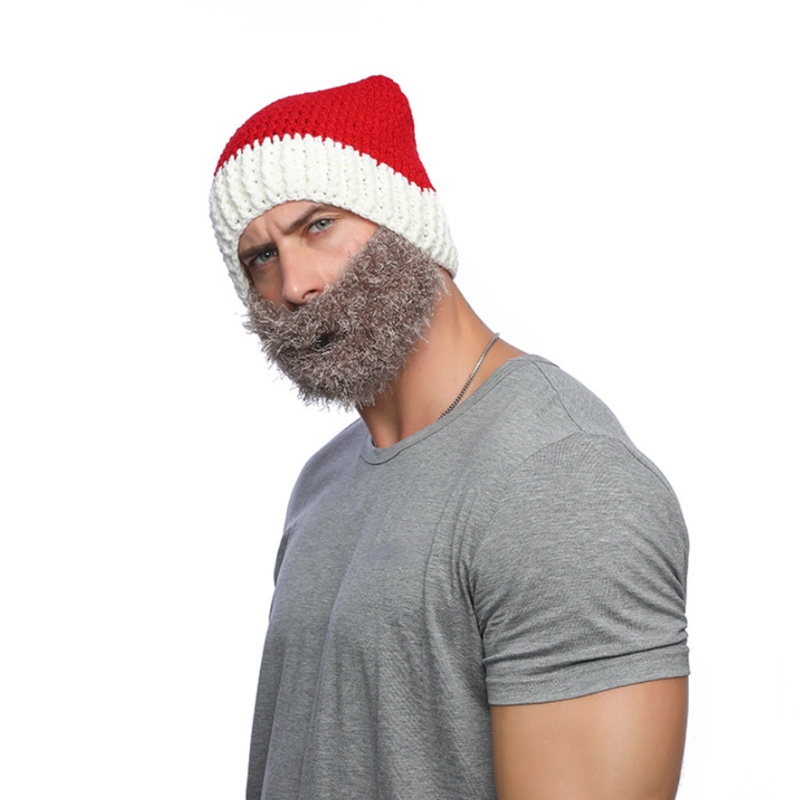 Mũ Beanie Dệt Kim Handmade Phong Cách Giáng Sinh Cho Nam Và Nữ
