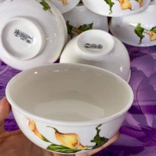 Chén sứ Hình Hoa Loa Kèn Sinh Động (Unilever tặng )