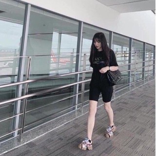 Quần legging lửng nữ co giãn♥♥Hot♥♥♥